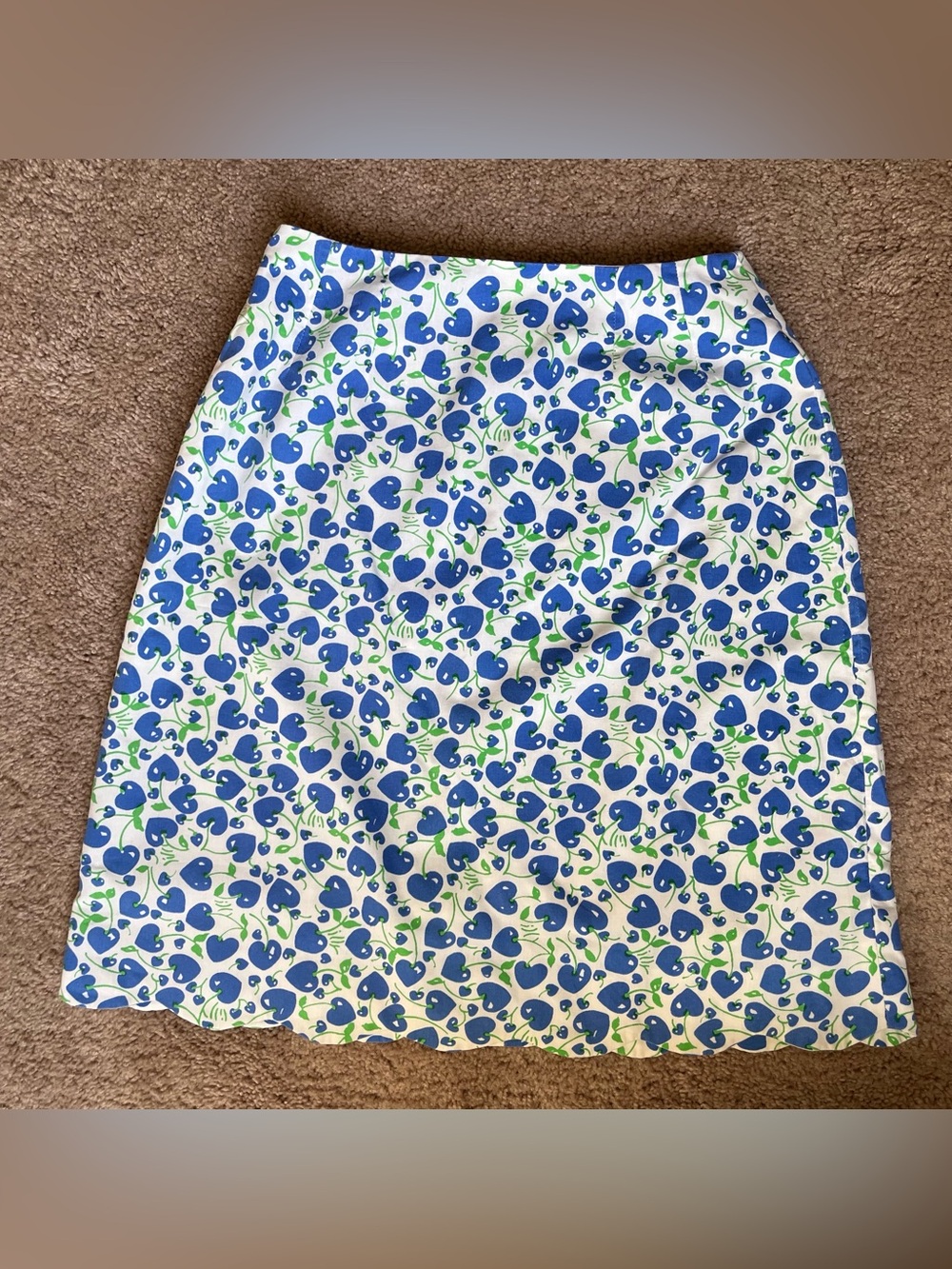 White Label Lilly Pulitzer Vintage skirt from the early 1980s